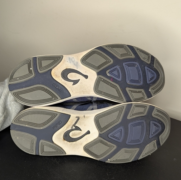 Olukai Holo Men's Athleisure Sneaker Vintage Indigo White Size 9.5 - Picture 7 of 10